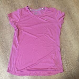Nike running Women's Vibrant Pink Short Sleeve Tee